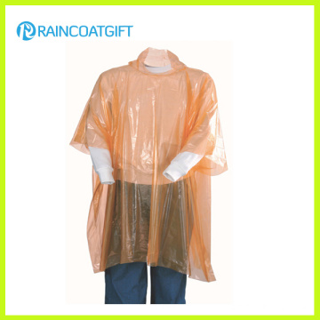 Clear Poncho de chuva promocional PE Rvc-118A